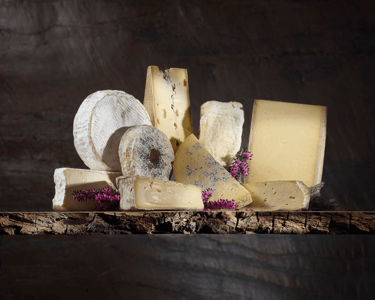 Käse-Auswahl vom Affineur Bernard Antony